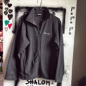 Columbia Gray Performance Fleece Jacket